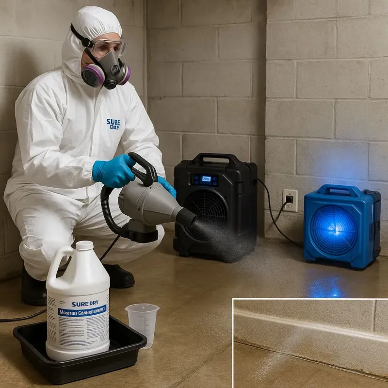 Sanitization and Odor Removal process in Nokomis, FL